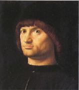 Antonello da Messina Portrait of a Man (mk05) oil painting on canvas